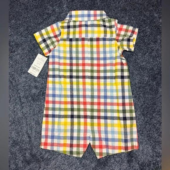 Carter's Multicolor Plaid Bodysuit - Picture 2 of 5